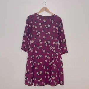 Banana Republic Floral Dress Size 4